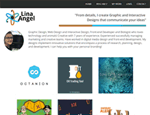 Tablet Screenshot of linaangel.com
